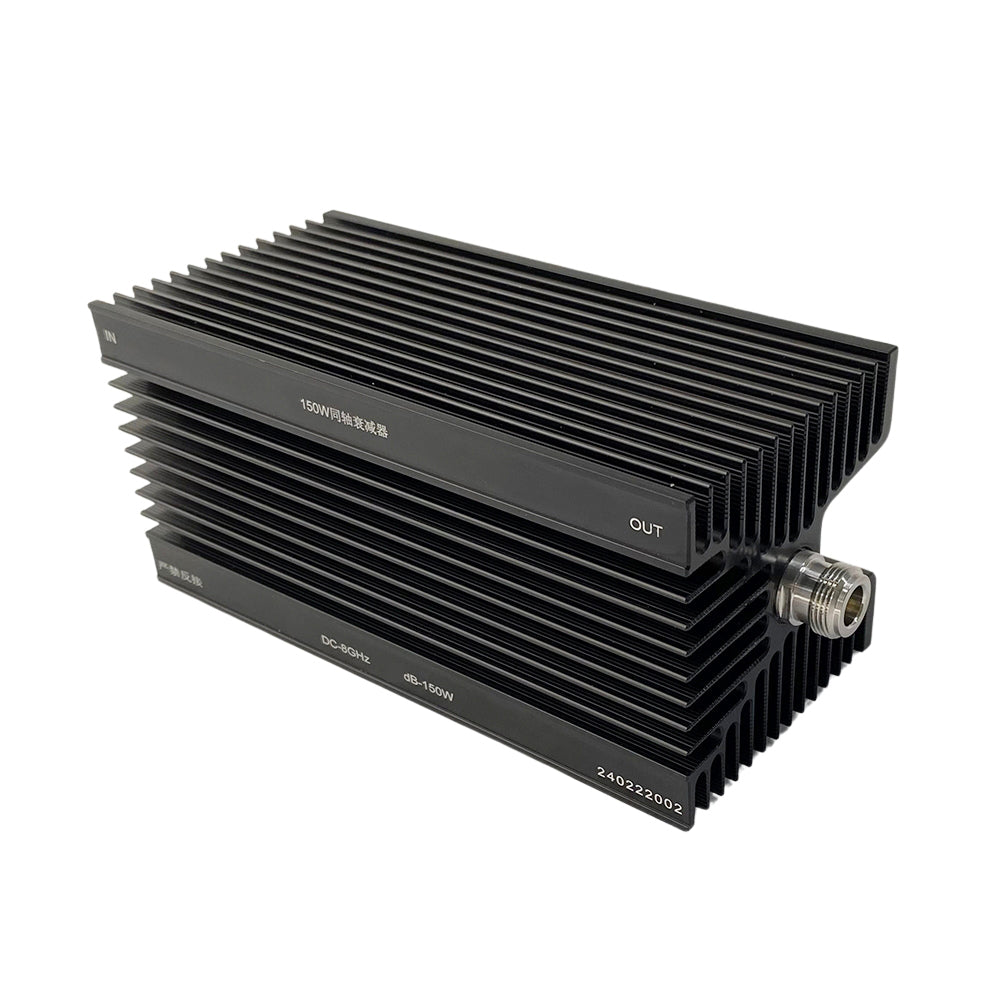 8GHz 150W N-JK/DIN-JK 7/16 1-50dB  RF 50 Ohm Fixed Attenuators