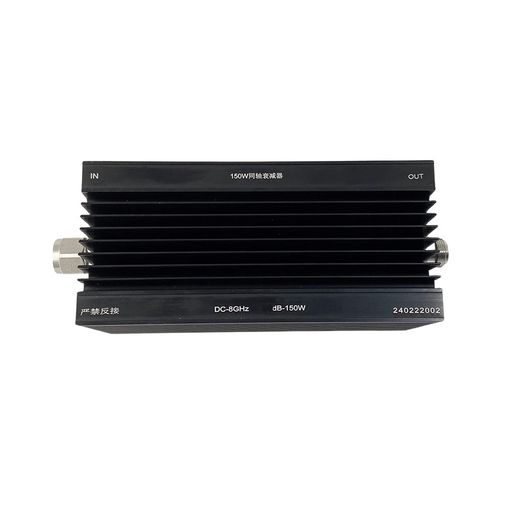 8GHz 150W N-JK/DIN-JK 7/16 1-50dB  RF 50 Ohm Fixed Attenuators