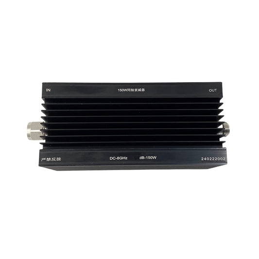 8GHz 150W N-JK/DIN-JK 7/16 1-50dB  RF 50 Ohm Fixed Attenuators