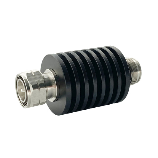 25W 4.3-10 MINI DIN  RF fixed Attenuator DC-3GHz/4GHz 1-50dB