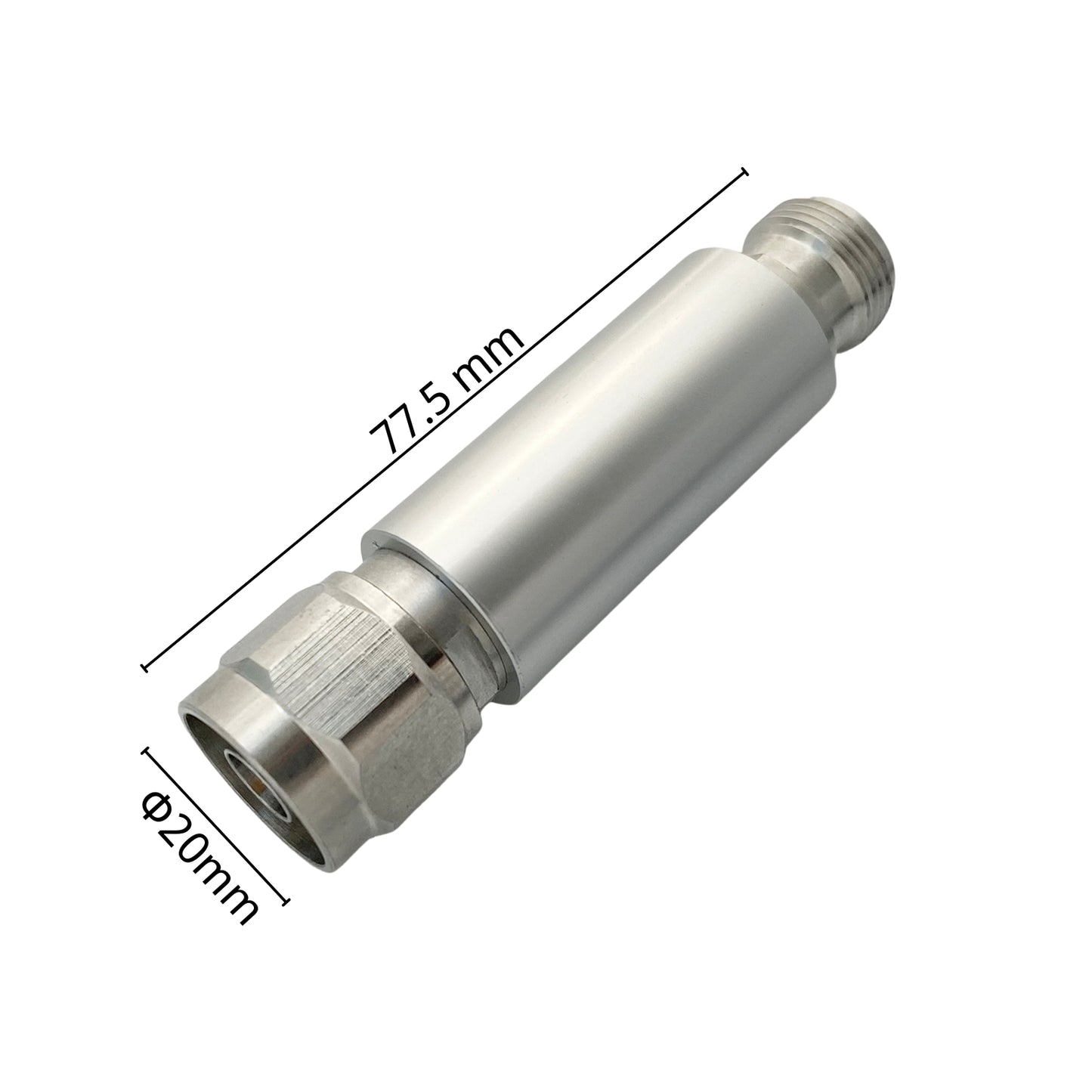 6G/8G 5W N RF Fixed Attenuators 1-40dB 50ohm