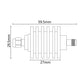RF 10W BNC-JK Male to Female  RF Coaxial Attenuator 1-40dB DC-3GHz/4GHz