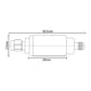 2W/5W BNC-JK RF Fixed Attenuator 1-40dB DC-3/4GHz 50ohm
