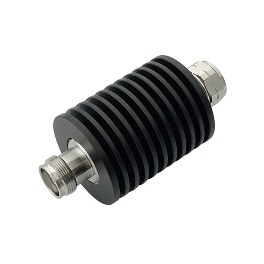 50W 4.3-10 MINI DIN rf fixed Attenuator 1-60dB DC-3GHz/4GHz