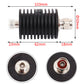 DC-3/4GHz 50W N-JK rf fixed Attenuator 1-60dB