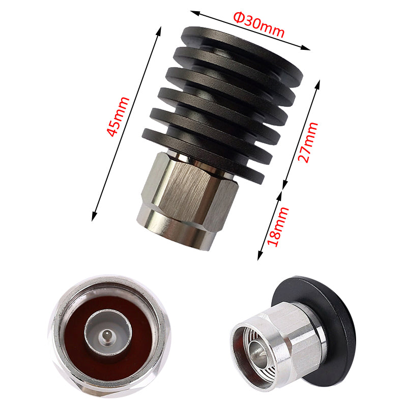 5W N Type DC-3GHz/6GHz Coaxial Termination Load rf 50Ω