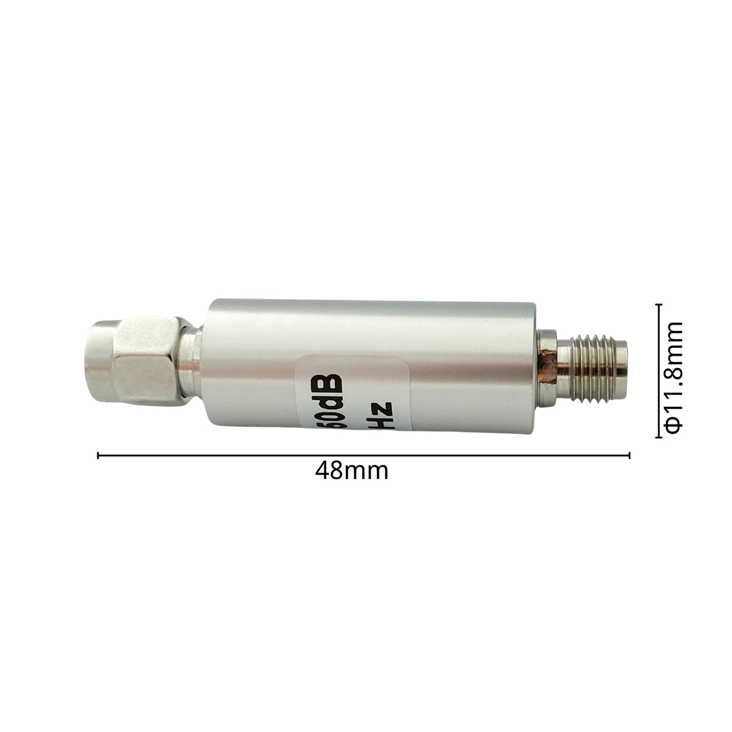 6G/8G 5W SMA RF Fixed Attenuators 1-40dB 50ohm