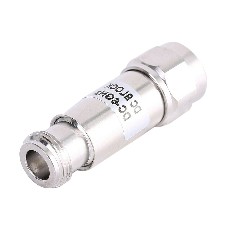 2W N-Type Male to Female RF Coaxial DC BLOCKS DC-3/6GHz