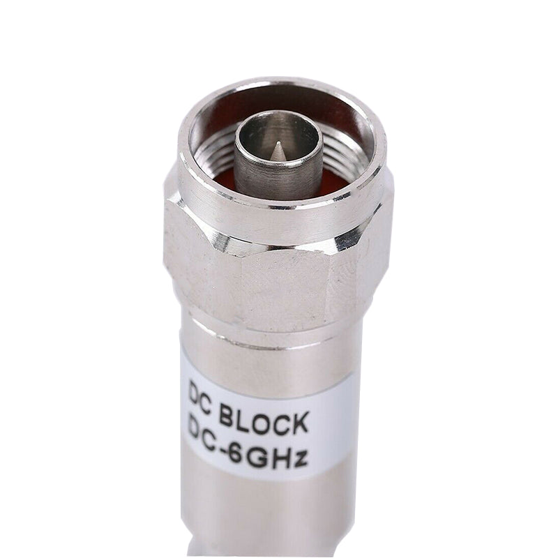 2W N-Type Male to Female RF Coaxial DC BLOCKS DC-3/6GHz