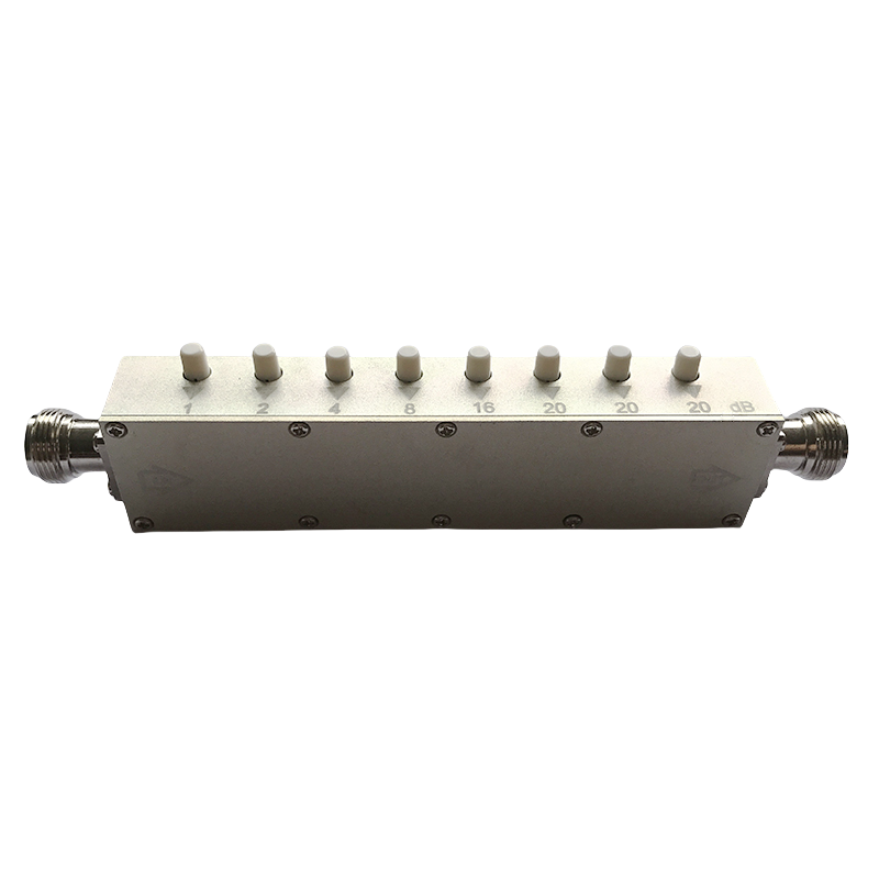 2W/5W 8 key Press N-KK 60dB 90dB Adjustable Attenuator