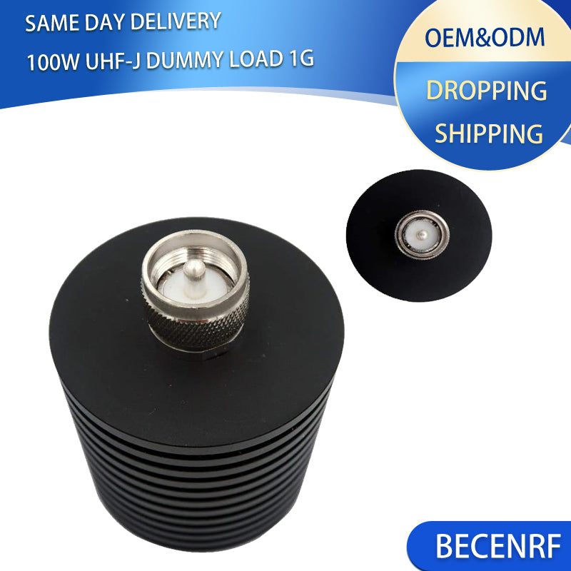 100 Watt UHF Male DC-1GHz Dummy Load 50Ohm PL259 Connector