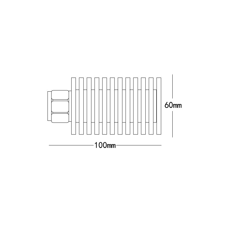 100 Watt UHF Male DC-1GHz Dummy Load 50Ohm PL259 Connector