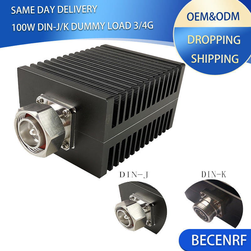 7/16 DIN-Male/Female DC-3/4GHz 100w 50 ohm Dummy Load
