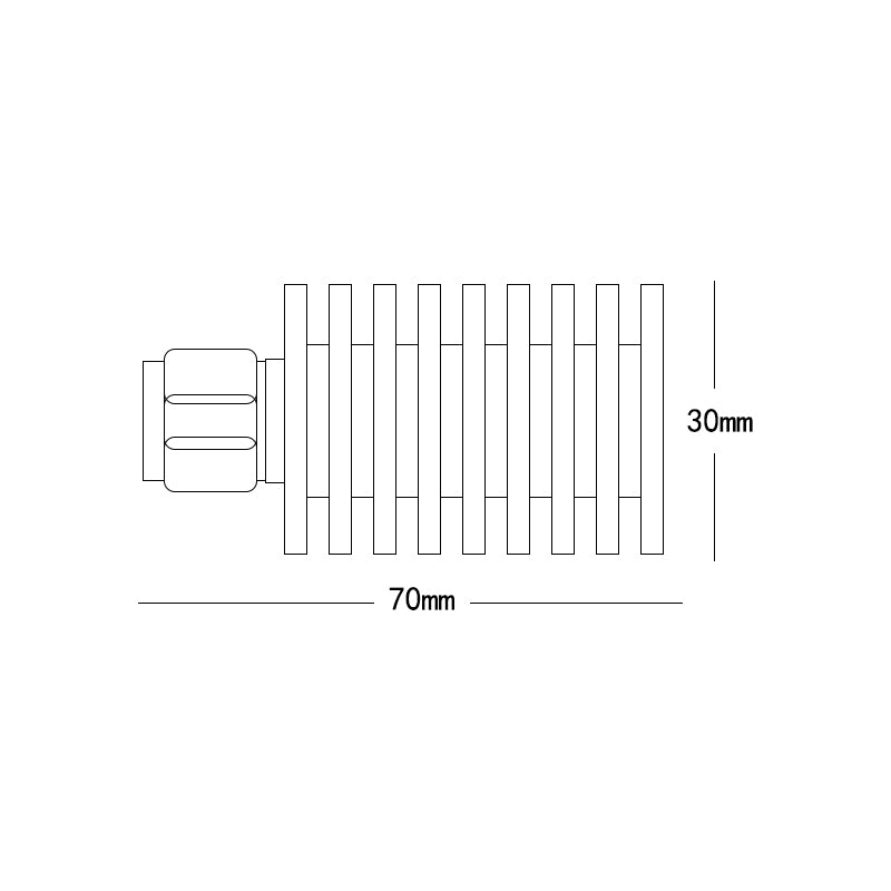 25W UHF DC-1GHz Ham Radio Termination Load 50Ohm