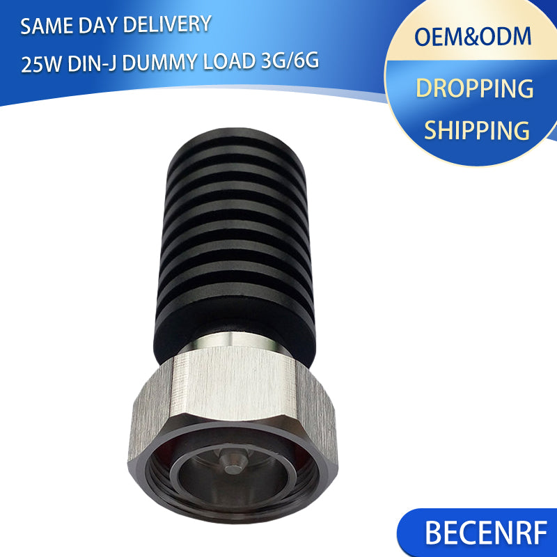 25W DIN-J/K DC-3/6GHz RF Termination Load for Ham Radio 50Ohm