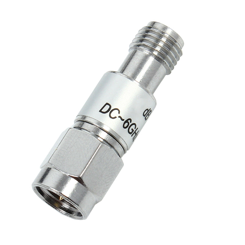 8G Copper gold 2W SMA rf Fixed Attenuator 1/2/3/5/6/10/15/20/30/40/50/60dB  2 Watt