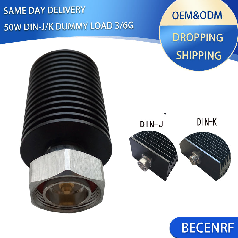 7/16 50W DIN Ham Radio Dummy Load rf DC-3/6GHz