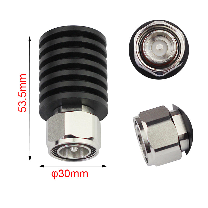 10W 4.3-10 DC-3GHz/6GHz Dummy Load for Ham Radio