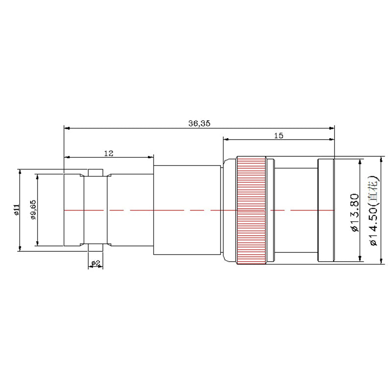 1pcs 3W BNC rf Coaxial 50 ohm Attenuator 1-40db 50Ω
