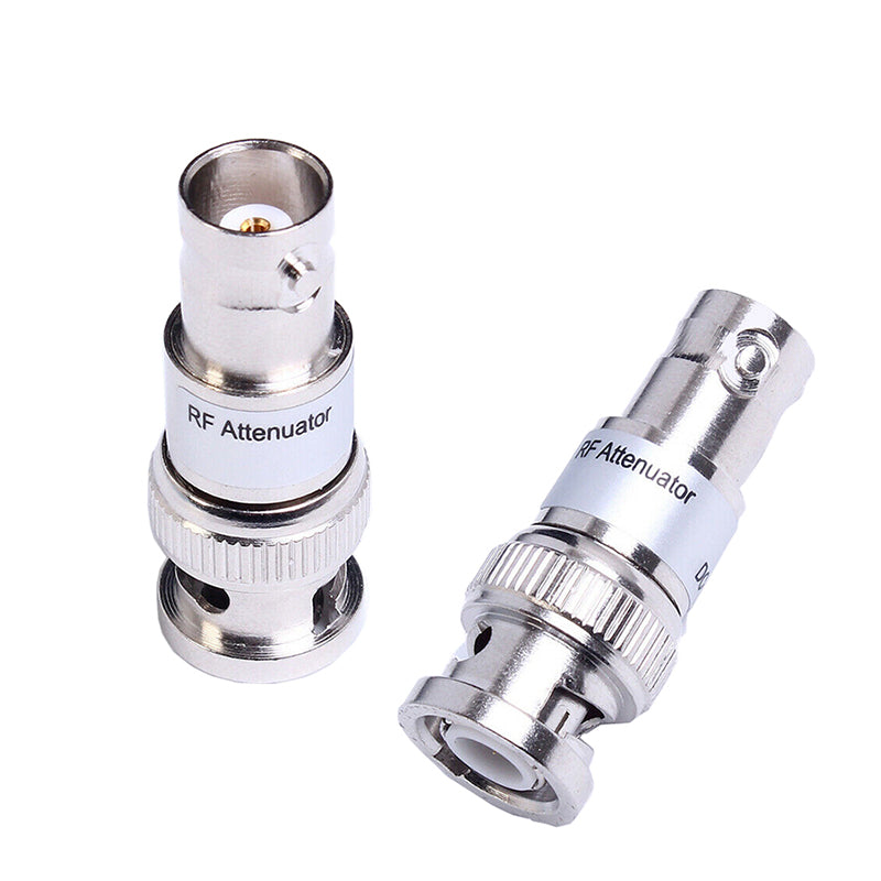 1pcs 3W BNC rf Coaxial 50 ohm Attenuator 1-40db 50Ω
